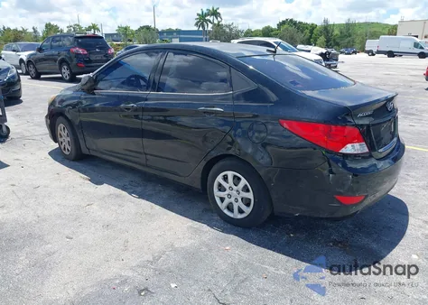 2013 Hyundai Accent Gls from USA, damaged, VIN KMHCT4AE2DU288457